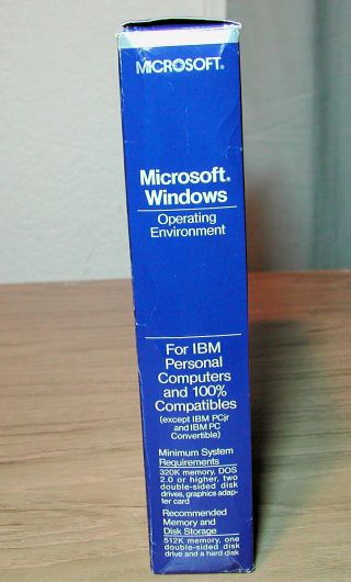 Microsoft Windows First Edition (1.  0x) Complete 4