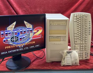 Custom Desktop Pentium Ii 2 P2 Pii Gaming Windows 95 Or 98 Dos Pc System Nvidia