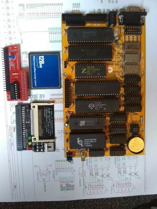 Z80 ZETA V2 SBC Single Board Computer CPM - 2.  2 w/ CF CARD 3
