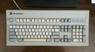 Sgi Silicon Graphics At - 101 9500900 Granite Mechanical Keyboard Ps/2