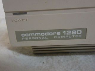 Commodore C128D Personal Computer Powers On/For Parts | 2