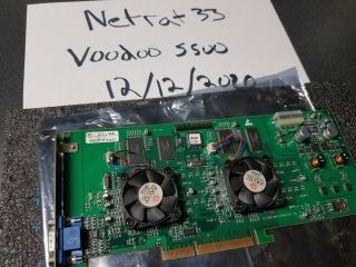 3dfx Voodoo 5 5500 Agp - (and Wanting A Good Home)