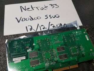 3DFX Voodoo 5 5500 AGP - (and wanting a good home) 3