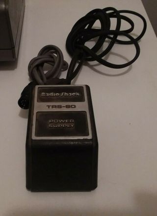Radio Shack TRS - 80 Model 1 computer,  expansion interface,  and power supply 6