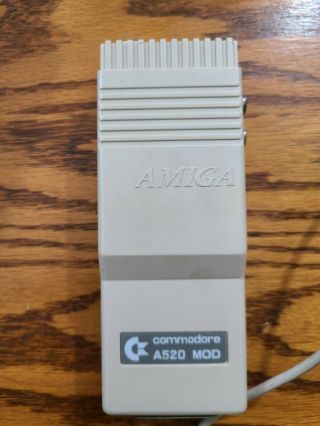 Commodore Amiga A500 w/ modulator and mouse 512K RAM upgrade (1MB Total) 5