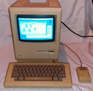 Apple Macintosh Plus Mac 1mb M0001a Personal Computer - Sort Of
