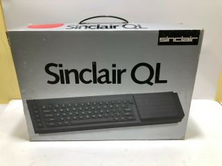 Sinclair Ql Professional Business Computer System Vintage Boxed 3