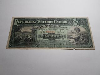 Brazil 1000 Reis Nd (1891),  P - 3,  Circulated