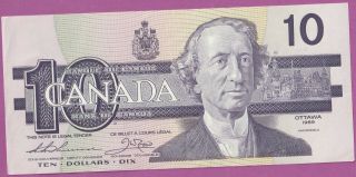 1989 Bank Of Canada 10 Dollar Replacement Note - Crow/ Thiessen - Unc?
