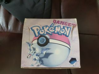 Pokemon Fossil Booster Box - Empty - 1999 Wotc