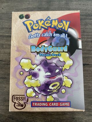 Pokemon Tcg: Fossil Bodyguard Theme Deck Complete Muk Holo (open Box,  All Cards)