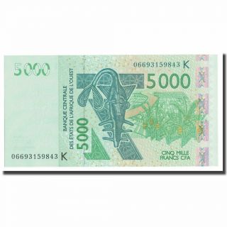 [ 645901] Banknote,  West African States,  5000 Francs,  2003,  Km:217ba,  Unc