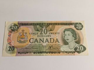 1979 - Canadian Twenty Dollar Banknote $20 - Bank Of Canada