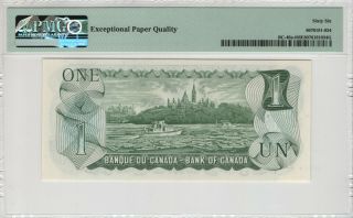 1973 $1 BANK OF CANADA LAWSON/BOUEY BC - 46a - i AFY PREFIX PMG GEM UNC 66 EPQ (672) 2