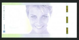 Louisenthal Promotional Test Note Rollingstar The Beauty Of Security " Specimen "