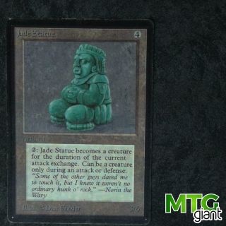 1x Jade Statue - Beta - English Mtg Card