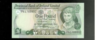 Northern Ireland,  1979,  Provincial Bank,  £1 Pound,  P - 247b,  Crisp Unc