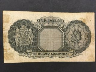 BAHAMAS 1 Pound 1953 2