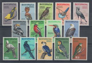 Botswana Sc 19 - 32 Mnh.  1967 Birds,  Complete Set Of 14,  Vf