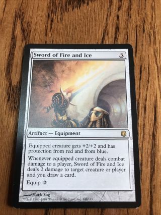 Magic The Gathering Sword Of Fire And Ice 148/165