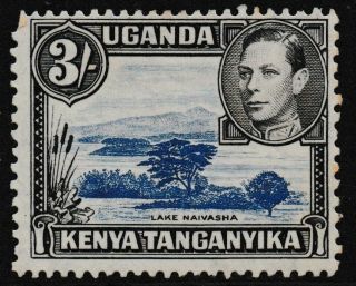 Pre Decimal,  Africa,  Tanganyika,  Kenya,  Uganda,  3/ -,  Sg147ac,  Cv£50,  Mh,  1948