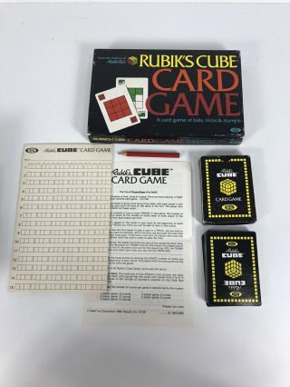 Vintage 1982 Ideal Games Rubik 