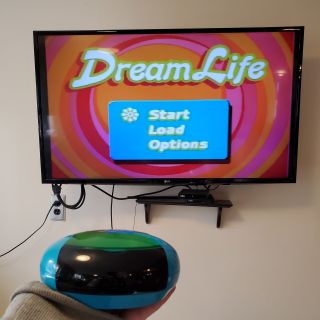 Hasbro Dream Life Tv Video Game - No Remote - Plug N Play - &