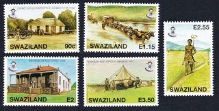 Swaziland Old Post Offices 5v 2007 Mnh Sg 760 - 764