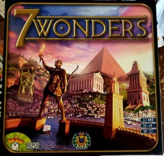 Asmodee Editions Seven01 7 Wonders Board Game