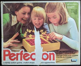 Vintage Perfection Board Game Lakeside 1975 - 100 Complete