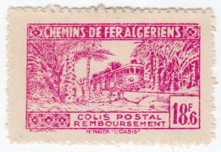 (i.  B) France Colonial Railway : Algeria Chemins De Fer 18.  6f