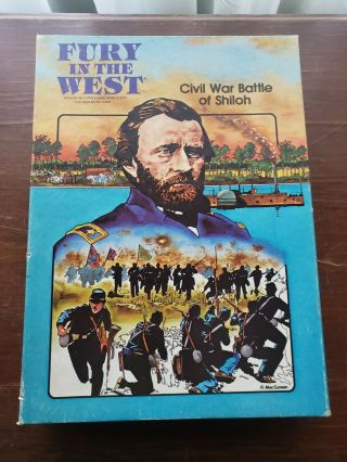 Avalon Hill Fury In The West Battle Of Shiloh
