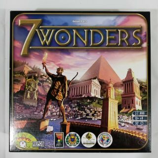7 Wonders - Repos Production Board Game By Antoine Bauza - 30,  Awards