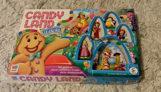 Candyland Deluxe Mb 2005 Version Made In U.  S.  A Colorful Board Game For Kids