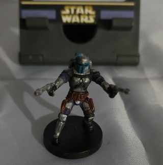 Star Wars Miniatures: Jango Fett - Clone Strike 45 W/ Card