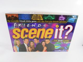 Friends Scene It Board Game First Edition Dvd Trivia 2005.  Complete