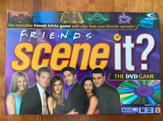 Friends Scene It? Board Game First Edition Dvd Trivia 2005 100 Complete