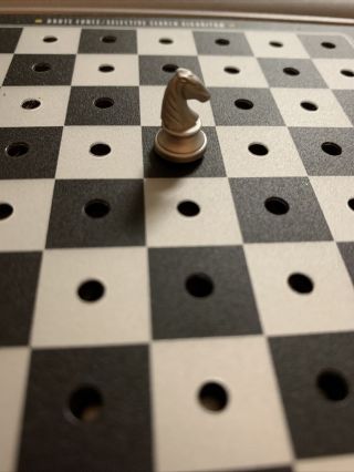 Saitek Kasparov Cosmos Chess Replacement Silver/white Knight (1) Piece