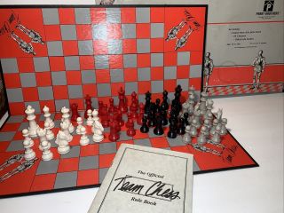 Vintage 1994 Team Chess Perry Brothers 4 Player Board Game Complete