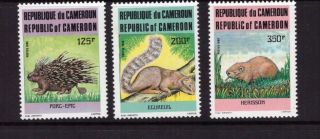Cameroon Mnh 1985 Nature/animals Set Stamps