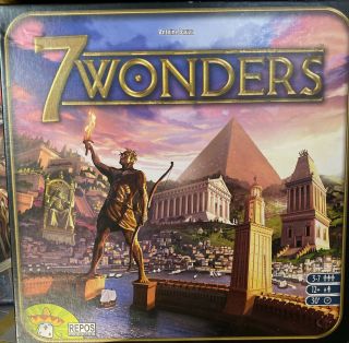 Asmodee Editions Seven Wonders Board Game And Leaders Expansion