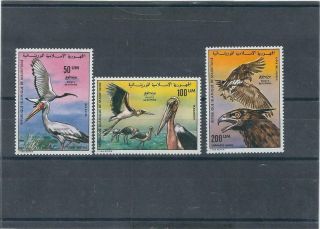 Mauritania 1976 Mnh Birds Set See