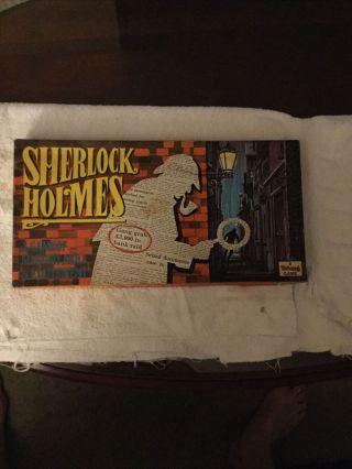 Sherlock Holmes Board Game,  A Tri - Ang Game,  Made In England,  Vg