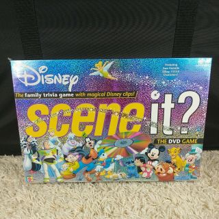 Disney Scene It? Trivia Board/dvd Game Euc 100 Complete