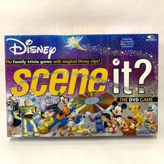 Disney Scene It The Dvd Game 1st Edition.  Complete.