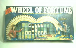 1985 Vintage Pressman Wheel Of Fortune First Edition Game Complete