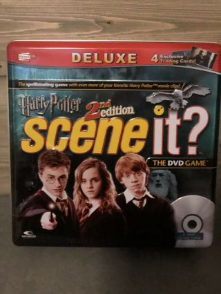 Harry Potter Scene It 2nd Edition Deluxe Dvd Game 2007