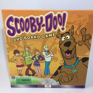Scooby - Doo Dvd Board Game B1 Games 2007 Complete