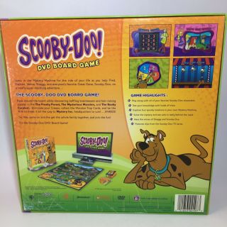 Scooby - Doo DVD Board Game B1 Games 2007 Complete 2