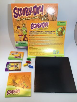 Scooby - Doo DVD Board Game B1 Games 2007 Complete 3